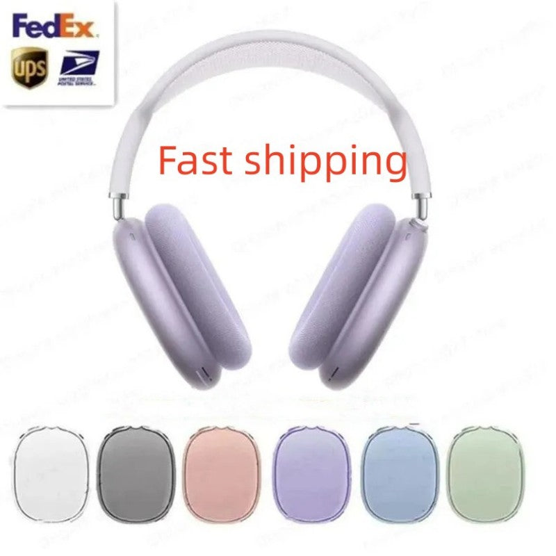 For Top quality Max 4 Bluetooth Headphone Accessories airpod max Headphones Earphone ANC Metal shell Smart Silicone Anti-drop Protective