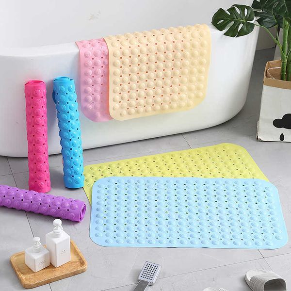 Bath Mat Suction Cup Safety Shower Bathtub Mats Non Slip Bathroom Floor Waterproof Massage Foot Pad Dots Granule Comfortable Nombre Del Prod