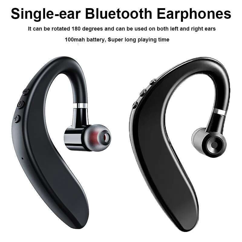 Bluetooth 5.3 Headphone TWS Wireless Ear Hook Earphone HiFi Stereo HD-Calling Noise Reduction Headset Earbud for Huawei Xiaomi