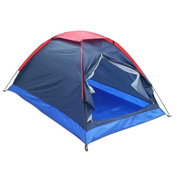 2 Peop Outdoor Travel Cam Sing Layer Tent with Bag for Outdoor Cam Traveling for Summer Spring Autumn 3 SeasonsXJ241217