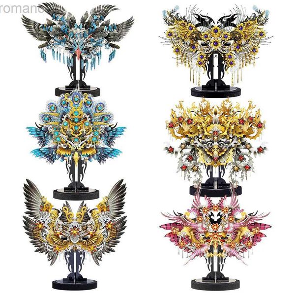 3D Puzzles Piececool 3D Metal Puzzle Magic Decoration Jigsaw Assembly Model Kits DIY Toys Gifts for Adult 240314