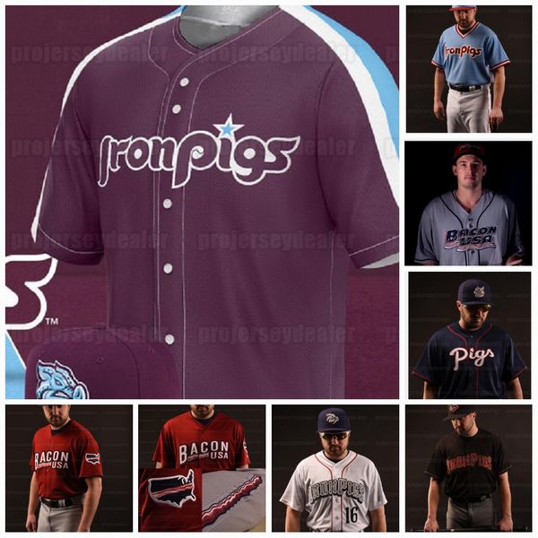 Lehigh Valley IronPigs 2023 Baseball Jersey Milb Custom Any Number Any Name
