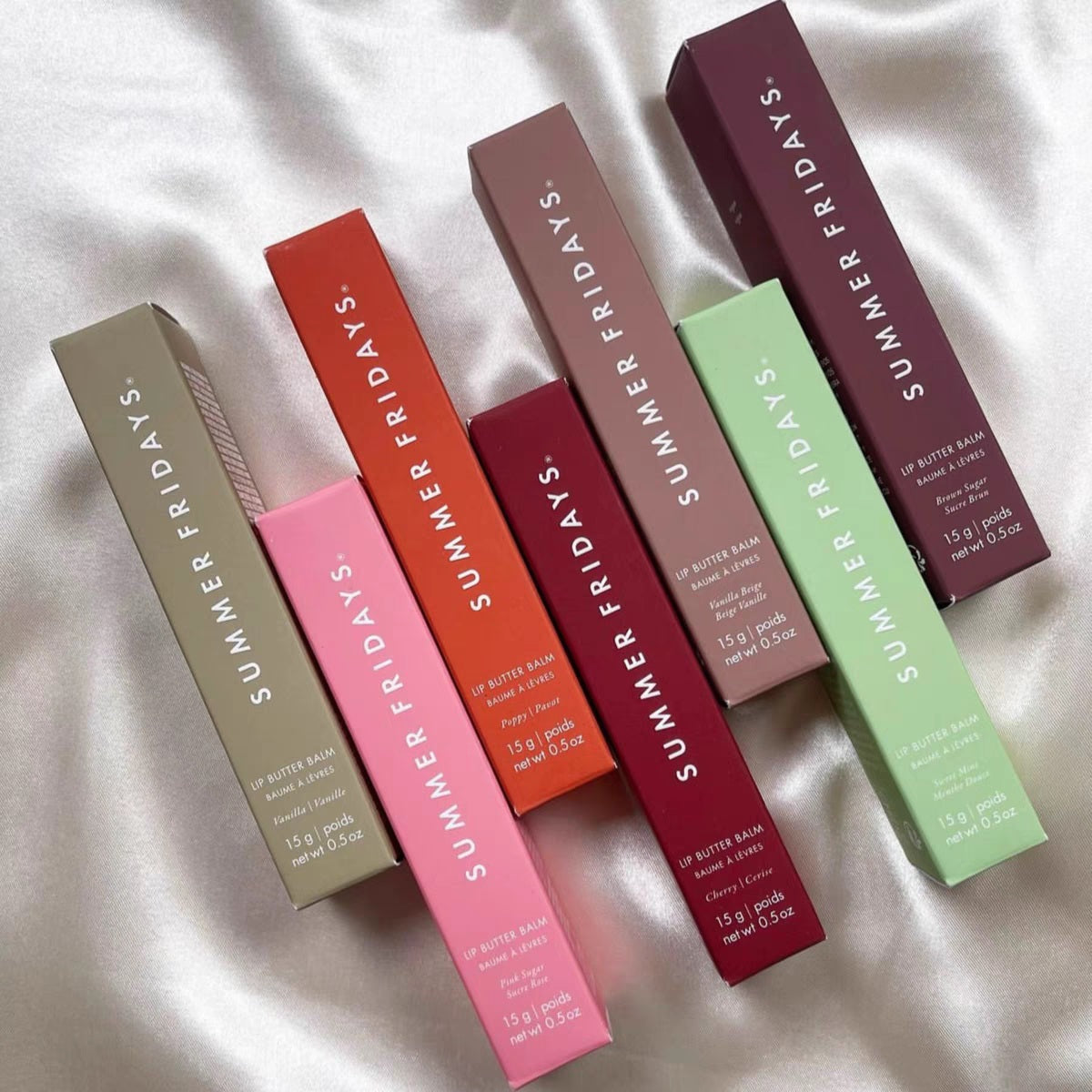 Lip Butter 15g Lip Balm Liquid Lipstick moisturizes Smooth Soft Makeup Lips Glaze LipGloss pink sugar vanilla beige birthday cake 0.5oz LipCare Cosm