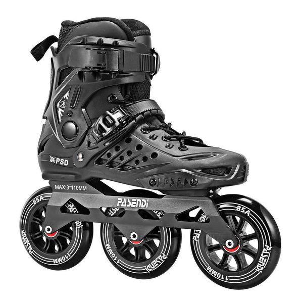Inline Roller Skates Professional 3X110Mm Wheels Inline SkatesOutdoor Fitness Single Row Inline Skates for Adult Women MenRemovable and Wash
