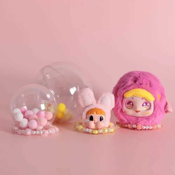 Doll Accessories (no doll) 10-14cm for Baby Three Crybaby Acrylic Transparent Storage Ball Bag popmart