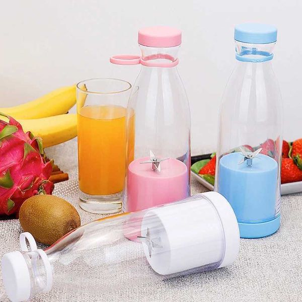 Bottle Juicers Rechargeable Portable Fruit Blender Small Multifunctional Electric Quick Stirring Juicer Household Kitchen ToolXJ241223