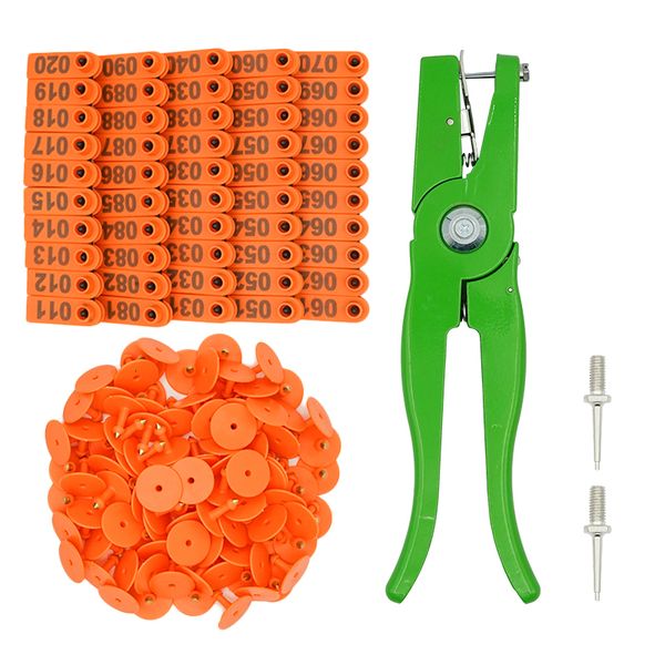 Other Household Sundries Livestock Sheep Marker Applicator 001100 Ear Tags for Goat Animals Identification Kit Tagger with 2Pcs Pins Tag Pli