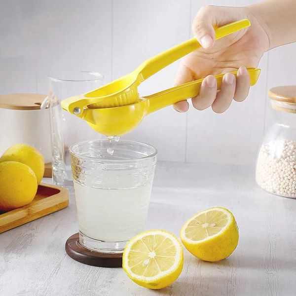 Home Manual Lemon Squeezing Machine Aluminum Alloy Manual Orange Juice Squeezing Machine Portable Practical Kitchen Tools Mini Blender X2501