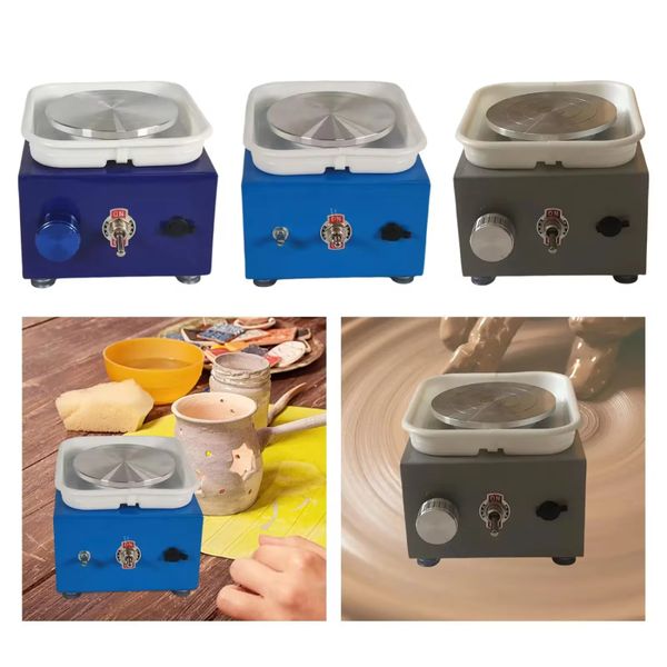 Ceramic Pottery Wheel Trimming Turntable Beginners - DIY Sculpting Crafts, Perfect for Kids and Adults