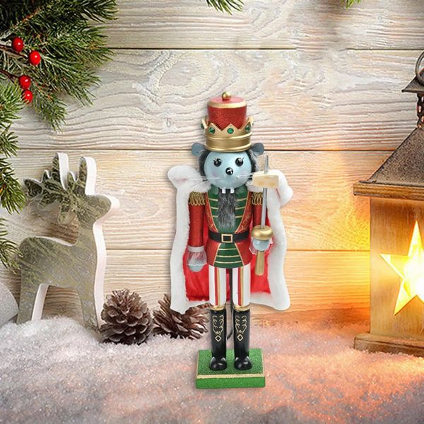Mouse King Nutcracker Statue Table Central Decoration Christmas Decoration Bedroom Holiday Table 241112