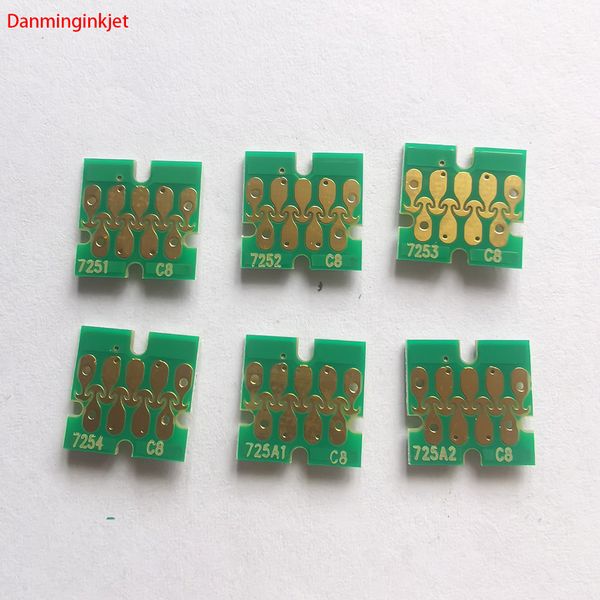 top quanlity T7251- T7254 T725A one time chip for epson surecolor garment printer F2000 F2100 F2160 f2130 ink cartridge