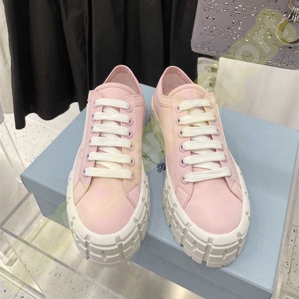 Casual Shoes designer womens shoes sneaker woman Trainers lace-up Sports High cut SHoes leather Thick bottom shoe platform lady sneakers siz