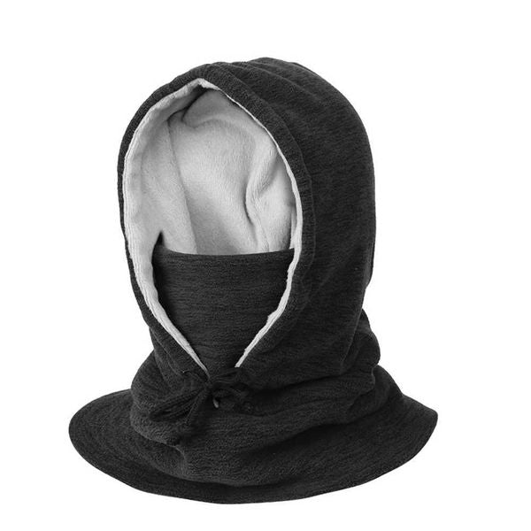 Men Balaclava Ski Cycling Caps Fleece Hood Windproof Face Mask Outdoor Neck Warmmer Winter Bicycle Thermal Fleece Balaclava HatsXJ240828