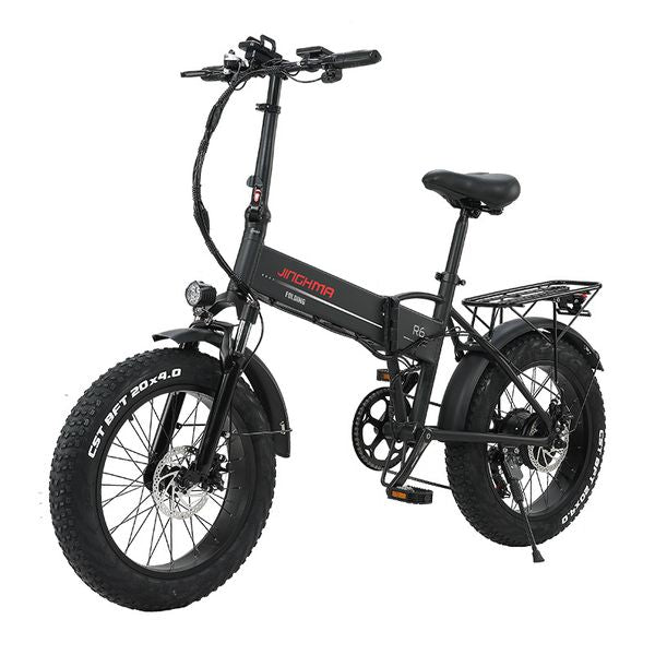 Beach and Snow Folding Electric Bicycle Lithium Battery Assisted 20 inch Wide Tire for Walking Fat Tire 48V New