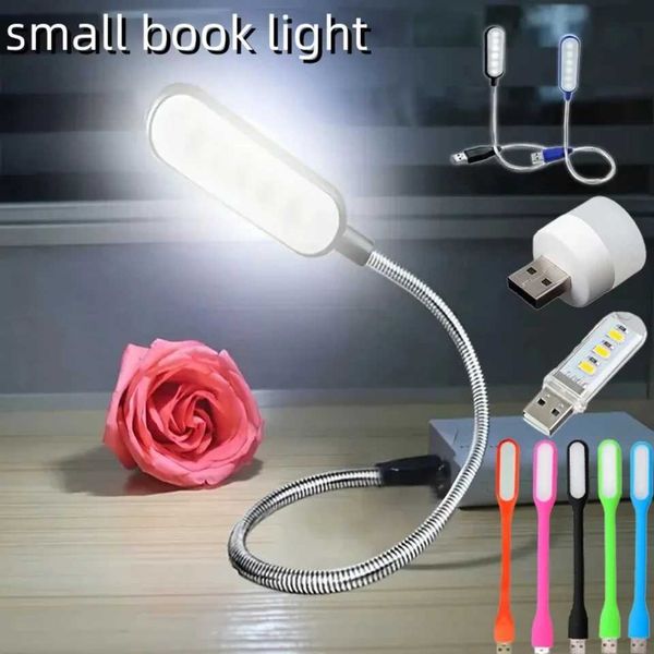 LED Table Lamp with Adjustable Neck - Ideal Reading Light for Books Study Off Desk - Custizable Brightness USB Powered Z250114