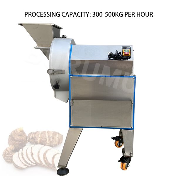 Vegetable Cutting Machine Commercial Cutting Machine Slice Tomato Slicer Potato Cucumber Shredder