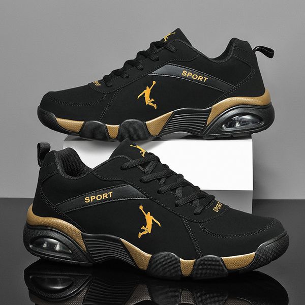 Inverno de outono masculino New Velvet Anti Slip Casual Basketball Shoes