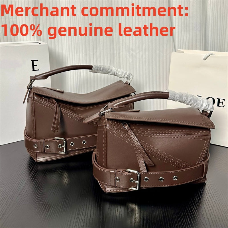 Best seller suede Puzzle bag Luxury handbags Designer bags Top quality genuine leather Shoulder Bag Womens mens cowhide crossbody bag fashion Evenin
