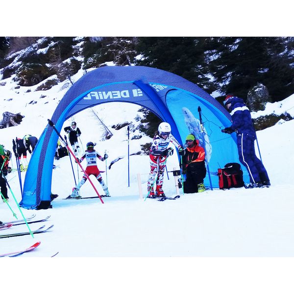 3x3 Portable Outdoor Event Exhibition Full Printing Spider Folding Dome Tent 600D Polyester Cover Spider Tpu Inflatable Air Tent