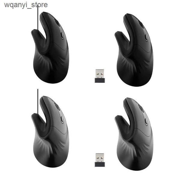Mice Ergonomic Vertical Mouse Wired Computer Gaming Mice USB Optical Mouse Right Hand For Laptop PC Desktop L240910