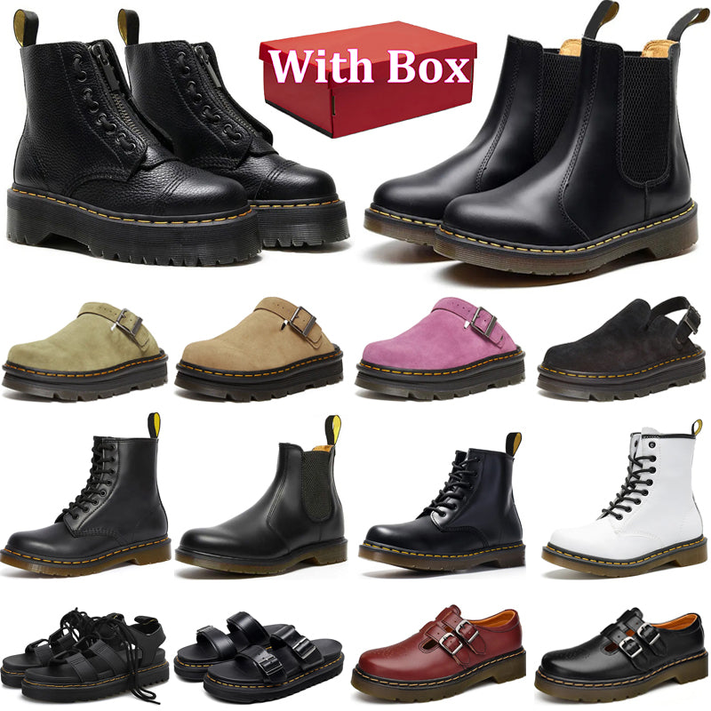 free shipping designer doc martins boots mens sneakers women platform sandals slides sliders black patent leather slide womens outdoor shoes