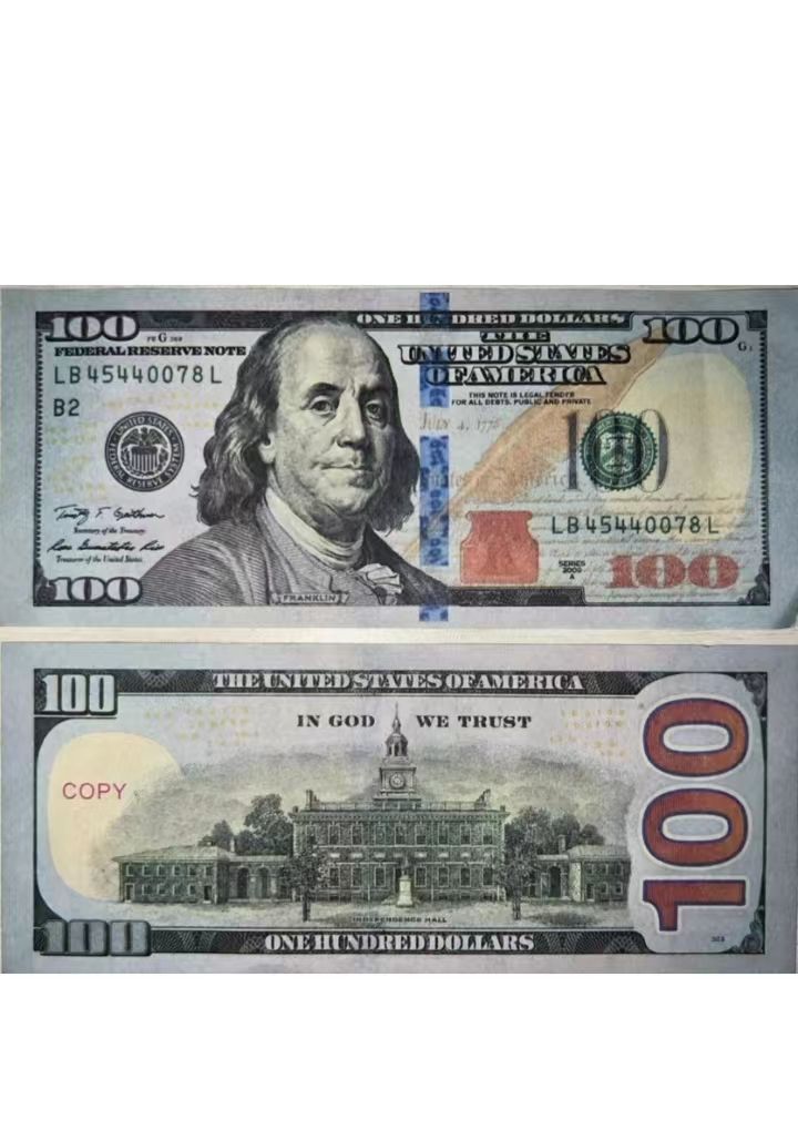 Copy Money Actual 1:2 Size Festival Props Toys Coins Commemorative 500 Denominations Chips Game Notes 1 Exercise Coupons 10 Casom