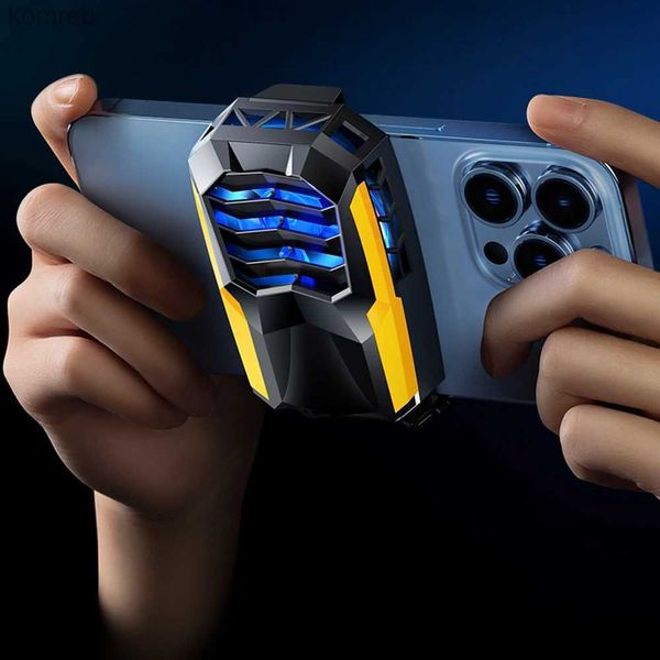 Other Cell Phone Accessories Phone Cooler Mobile Gaming Cooling Fan Radiator Cool Heat Sink For iPhone Samsung Cellphone Tablet Game Air Coo