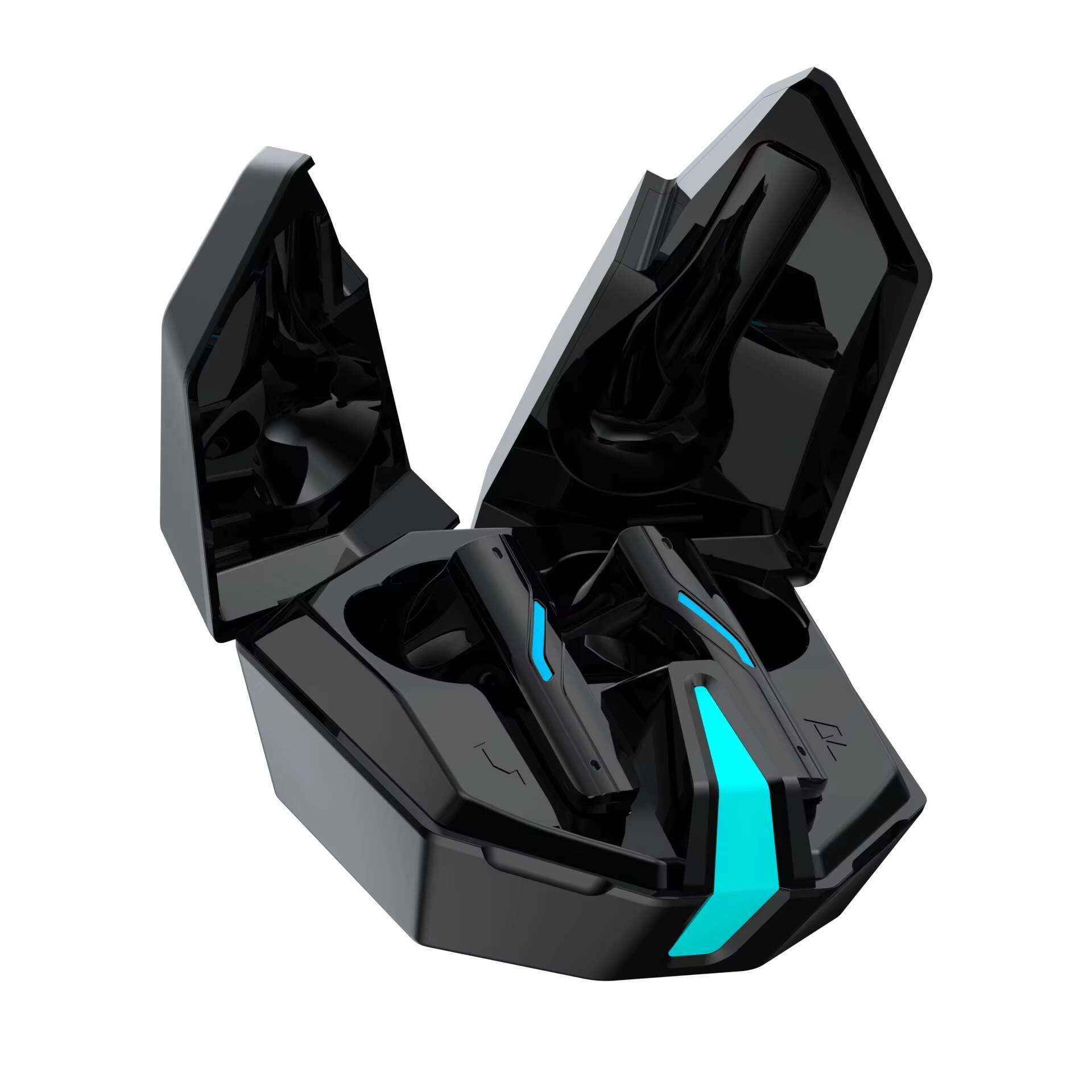 2024 New YW14 Cool Gaming Wireless Earphones Stereo Sound Music In-ear Headset BT5.4 Long Battery Life Headsets