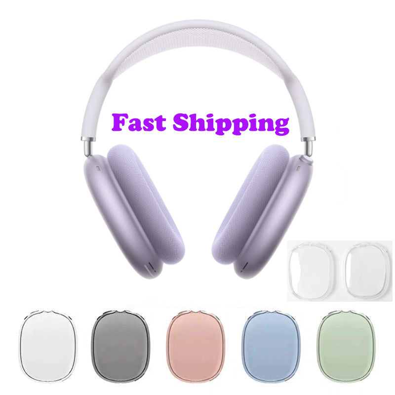 For Airpods Max bluetooth Headphone Accessories airpods Transparent TPU Silicone Waterproof Protective case AirPod Max Headset case