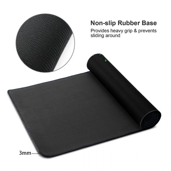 Razer Mouse Pad Gaming Mousepad Mat Gamer Mouse Pad Keyboard Desk Mat Table Carpet Mousepad xxl 900x400 For Computer Laptop Pad