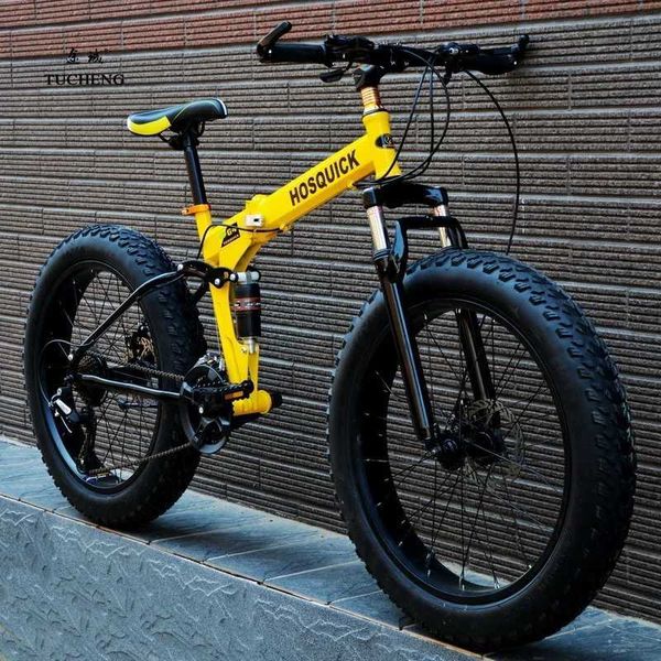 Bikes Ultra wide tire road beach sled high-quality mountain bike 7212430 speed Q241029
