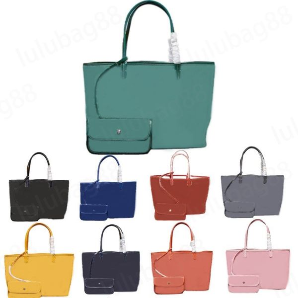 Womens luxury bags designer bag tote genuine leather double letter casual classic metallic small coin purse large capacity handbag work xb16