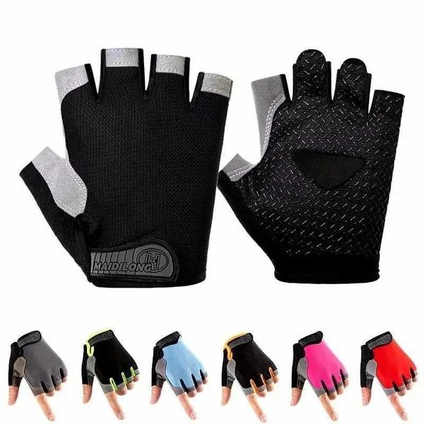 Sports Gloves Fingerless Gym Training Gloves for Mens Cycling Gloves Woman Sports Fitness Motorcycle Mtb Anti-slip Gloves Bicycle Accessorie
