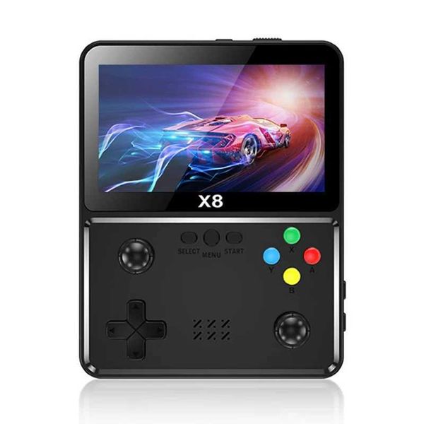 X8 Retro Game Console 4Inch IPS Sn Handheld Game Player 10 Simators Video Game Console For SFC GBC GBA Z241226