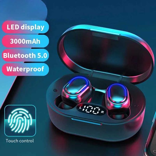 Cell Phone Earphones TWS E7S earphones Bluetooth 5.3 wireless Bluetooth earphones noise cancelling earphones with microphone suitable for iP