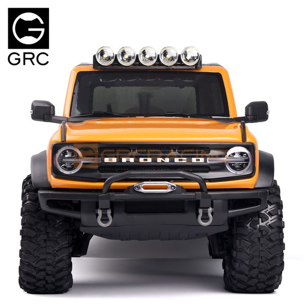 LED Roof Spotlights Off-road Lights for 1-10 RC Crawler Car Traxxas TRX4 New Bronco Blazer AXIAL SCX10 Cherokee Wrangler Parts