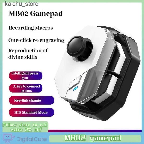 Game Controllers Joysticks Mb02 fourth board joystick Hid Bluetooth compatible King game controller for iPhone-Android mobile games J241211