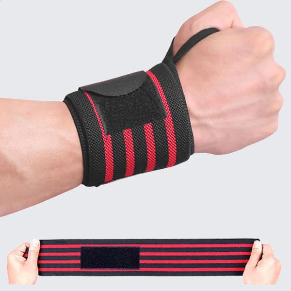Wristband Wrist Support Brace Straps Extra Strength Weight Lifting Wrist Wraps Bandage Fitness Protective Equipment 241210
