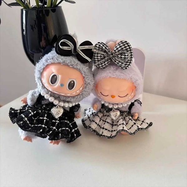 Doll Apparel 17cm Mini Plush Doll Cloth Cloths Acessório Adequado para KPOP KPOP EXO Idol Strap Skiing Clothing Presente J241115B21N