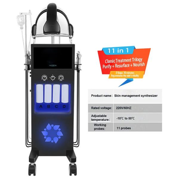 Multifunction HydraMaster Microdermabrasion Jet Peel Facial Machine For Facial Cleaning Anti-wrinkle Skin Care Beauty Equipment