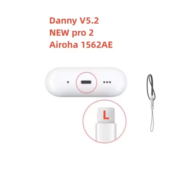 2025 Danny PRO 2 V5.2TB TWS Bluetooth 5.3 Earphone Wireless Headphone with airoha 1562AE high quality model byTigerbuilder New