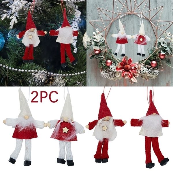 Xmas Navidad Party Tree Pendant Ornaments Year Gifts Dolls Christmas Decoration For Home Natal Noel Deco #T2p 220908