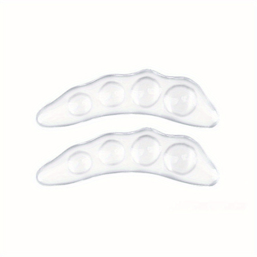 TEMU 2pcs Non-slip Insoles Sticker For High Heels Flip Flop Sandals, Silicone Gel Self-adhesive , Forefoot Pad