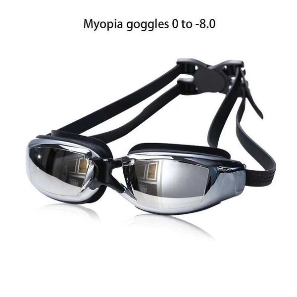 Adult professional Myopia swimming goggles with adjustable high-definition anti fog diode electronic goggles swimming equipment CL240926