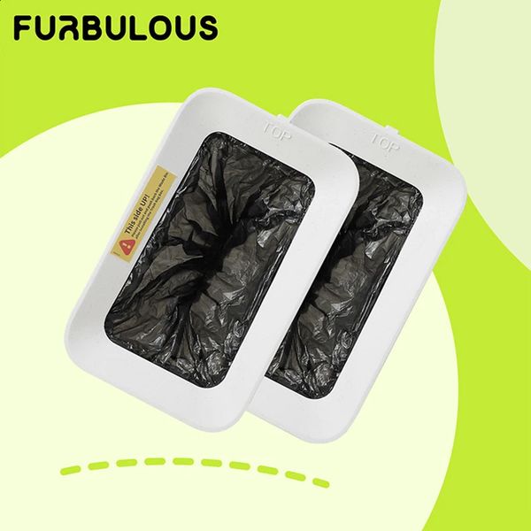 Furbulous Auto-Packing Trash Bag Box 2 Pieces Only Suitable for FURBULOUS LITTER BOX 240830