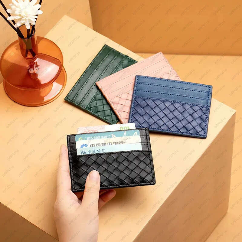 Small Wallets Ultra-Thin Women Credit ID Card Holder Leather Wallet with Coin Pocket Purse cartera 240824
