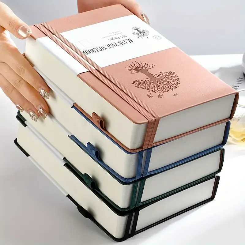 730 Pages Diary Extra Thick A5 Blank Notebook Korean Stationery Softcover Notepad Sketchbook Writing Pads Office X250825
