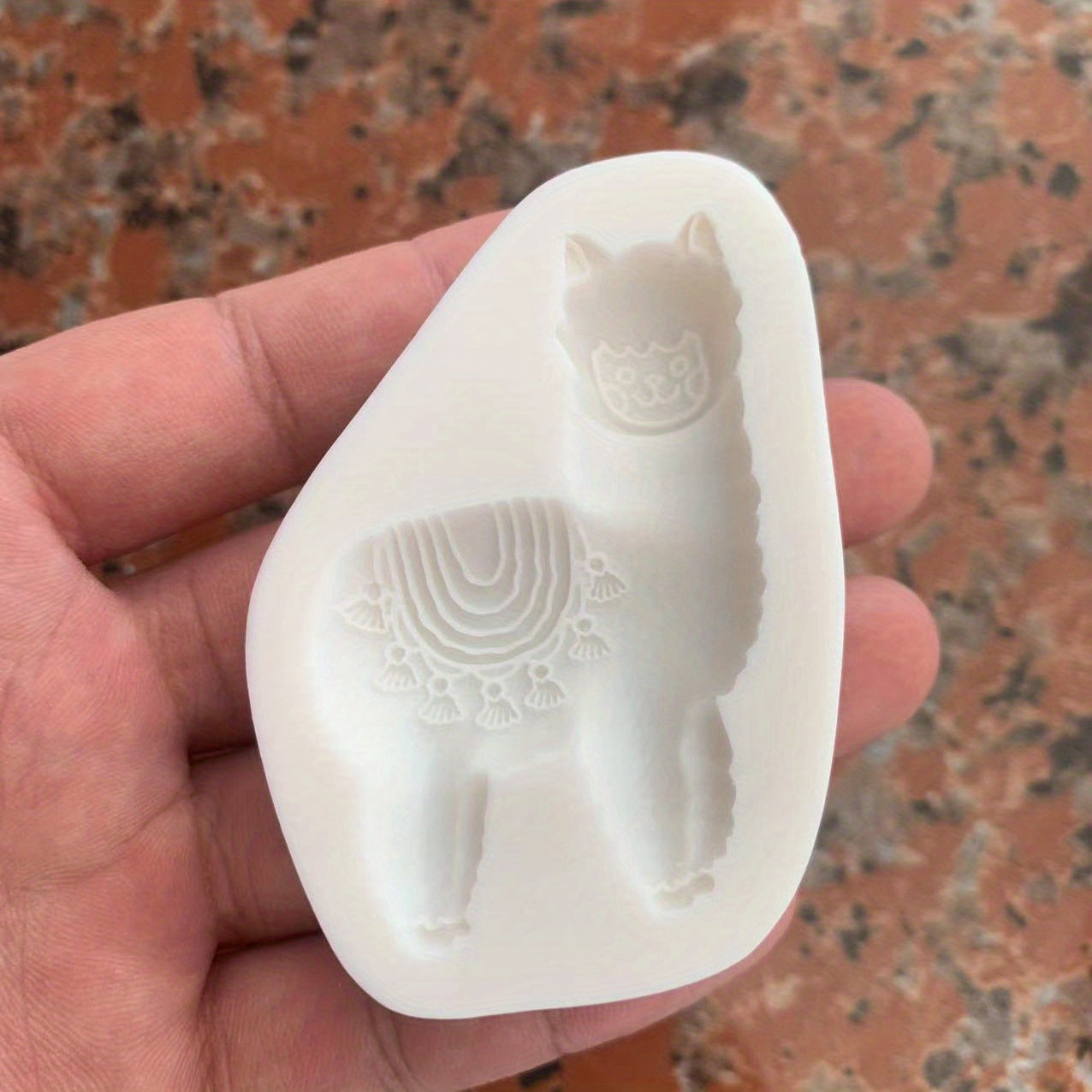 TEMU 1pc, Cute Alpaca Chocolate Mold - 3d Silicone Mold For Candy, Fondant, And Baking - Kitchen Gadgets And Accessories