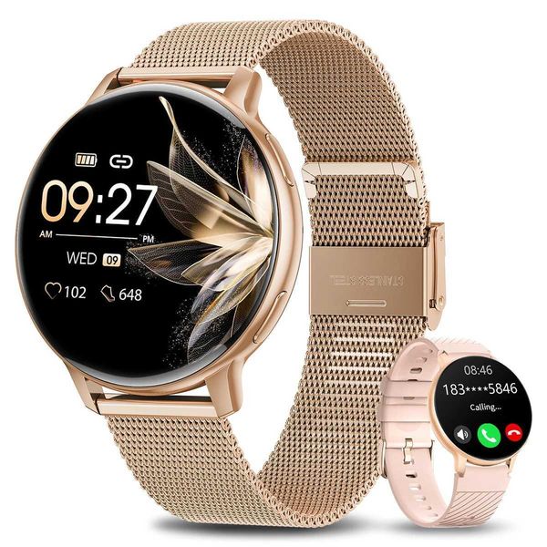 LIGE Fashion Smartwatch For Men Women Bluetooth Call Waterproof Sports Fitness Watches Blood Oxygen Healthy Women Smartwatch Man M240824