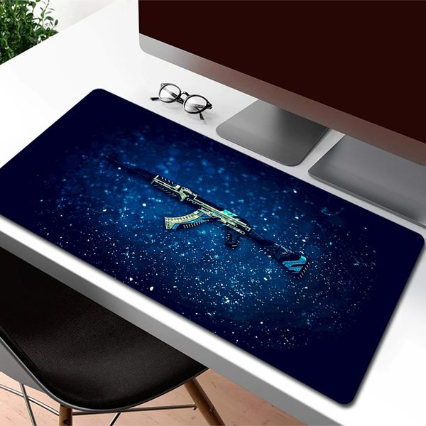 Game Mouse Pad CSGO Rubber Mouse Mat Office Large Gaming Mousepad Gamer Accessories Game Locking Edge Computer Keyboard Mat XXL